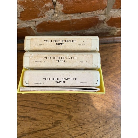 Vintage You Light Up My Life 8-Track Tape 1-3 1980. Pre-owned - Picture 2 of 5